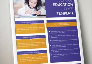Education Flyer Templates Free Download Free Standing Education Flyer Template Psd Titanui