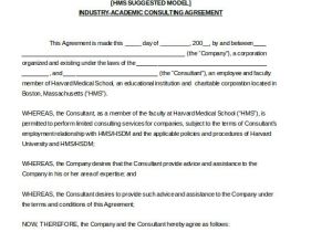 Educational Consultant Contract Template 18 Consulting Agreement Sample Templates Word Docs