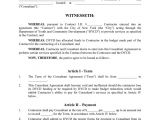Educational Consultant Contract Template Consultant Contract Agreement In Word and Pdf formats