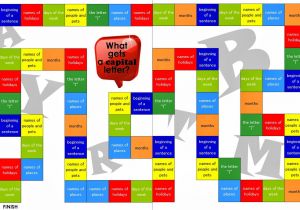 Educational Game Templates Printable Board Game Template thatswhatsup