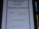 Educational Portfolio Template Teaching Professional Portfolio Cover the Art Of