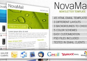 Effective Email Templates Novamail Newsletter Template by Quadratt themeforest