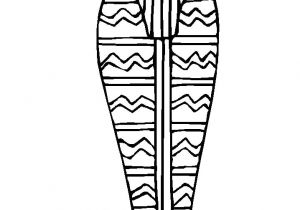 Egyptian Sarcophagus Template Sarcophagus Coloring Page Az Coloring Pages
