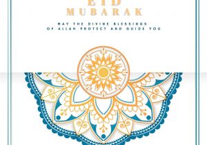 Eid Card Design Vector Free Download Download Premium Vector Of White and Blue Eid Mubarak
