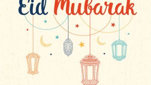 Eid Card Design Vector Free Download Eid Mubarak Card
