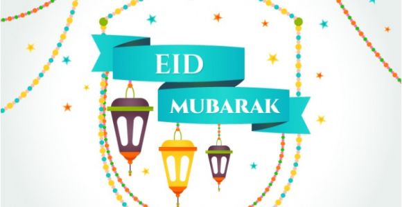 Eid Mubarak Email Template Eid Mubarak Card Vector Free Download