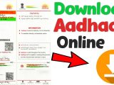 Eid No In Aadhar Card Aadhar Card Download How to Download Aadhaar Card Online