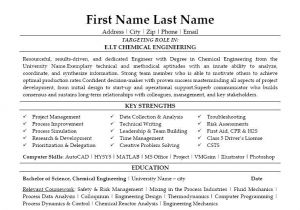 Eit Resume Sample Click Here to Download This Eit Chemical Engineer Resume