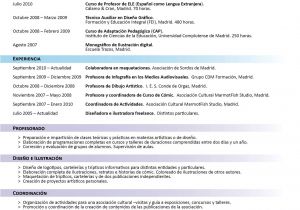 Ejemplos De Resume Profesional En Espanol Pin De C En E4 Curriculum Vitae Espanol Modelos De