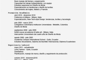 Ejemplos Objetivos Resume Profesional Ejemplos De Resume En Espanol Resume Template Cover
