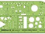 Electrical Drafting Templates Alvin Td1515 Electrical Symbols Drafting Template