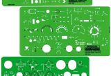 Electrical Drafting Templates Template Electrical Electronic 300r Alvin Art Supply Com