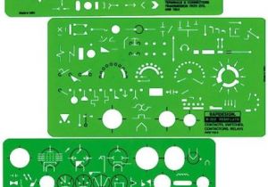Electrical Drafting Templates Template Electrical Electronic 300r Alvin Art Supply Com