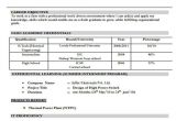 Electrical Engineer Fresher Resume format 40 Fresher Resume Examples