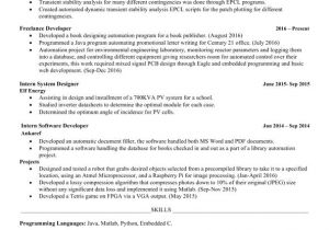 Electrical Engineer Resume Entry Level Electrical Engineer Resume Resumes
