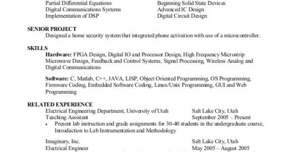 Electrical Engineer Resume Objective General Resume Objective Sample 9 Examples In Pdf