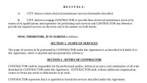 Electrical Maintenance Contract Template Maintenance Agreement Templates 11 Free Word Pdf