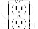 Electrical Outlet Template Electrical Outlet Coloring Pages Coloring Pages
