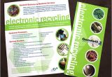 Electronic Brochure Templates 6 Recycling Brochure Templates Printable Psd Ai