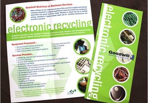 Electronic Brochure Templates 6 Recycling Brochure Templates Printable Psd Ai