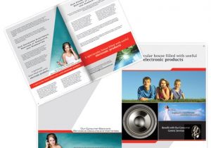 Electronic Brochure Templates Brochure Templates for Electronic Products