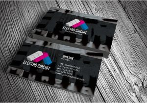 Electronic Business Card Templates Electrical Electronics Business Card Template Free