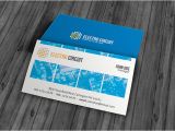Electronic Business Card Templates Unique Electrical Business Card Template Free Download