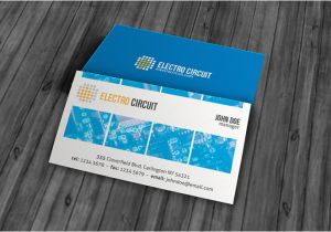 Electronic Business Card Templates Unique Electrical Business Card Template Free Download