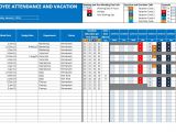 Electronic Calendar Template Employee Vacation Planner Template Excel Printable