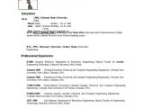 Electronics Engineer Resume Cctv Technician Resume format