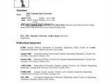 Electronics Engineering Fresher Resume format Electronic Engineering Resume Thrifdecorblog Com