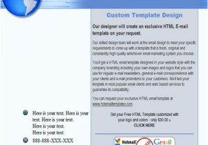 Email Ad Templates Global Ad Free HTML E Mail Templates