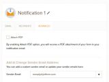 Email Address Change Notification Template Explanation Of Email Notification and Autoresponder Settings