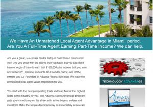 Email Ads Templates Real Estate Agent Email Recruiting Flyers Ecampaignpro
