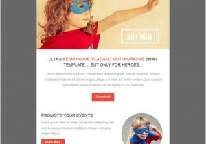 Email Advertising Templates Free Superheroo Email Template Email Marketing Templates