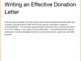Email asking for Donations Template Donation Letters Samples