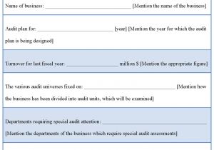 Email Audit Template Audit Plan Sample Of Audit Plan Template Sample Templates