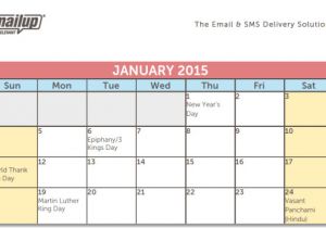 Email Campaign Calendar Template A 2015 Editorial Calendar Template for Savvy Email Marketers