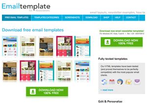 Email Campaign Templates Free Download the Best Places to Find Free Newsletter Templates and How