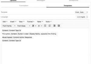Email Capture Page Template Customize Email Templates User Documentation Telligent