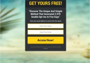 Email Capture Page Template Simple Lead Capture Marketing Pages Made Easy