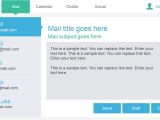 Email Dashboard Template Admin Dashboard Powerpoint Template Slidemodel
