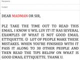 Email Etiquette Template Dear Students Teachers Say Email Etiquette Has Room for