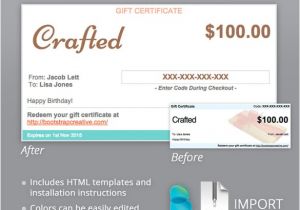Email Gift Certificate Template 8 Email Gift Certificate Templates Free Sample Example