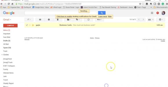 Email Inbox Template How to Create An Email Template In Gmail Youtube