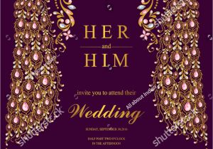 Email Indian Wedding Invitation Templates Free Indian Wedding Invitation Card Templates Gold Stock Vector