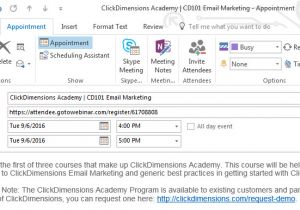 Email Invitation Templates for Outlook Add An Outlook Calendar event to An Email Template