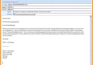 Email Job Application with Cover Letter and Resume attached 11 12 Resume Email Sample Lascazuelasphilly Com