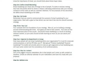 Email Marketing Proposal Template 10 B2b Marketing Plan Templates Doc Pdf Free