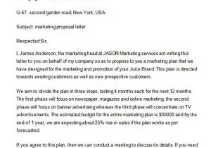 Email Marketing Proposal Template Email Marketing Proposal Template One Piece